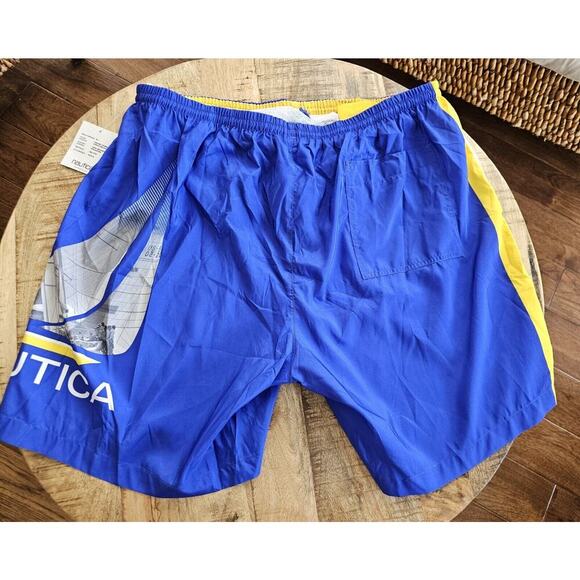 Nautica Men's Swim Trunks Sail Boat Size 2XL NWT - Picture 3 of 6